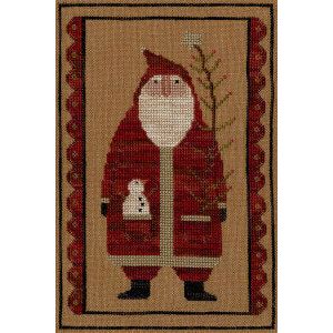 Primitive Santa Pattern