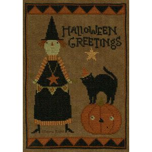 Halloween Greetings Pattern