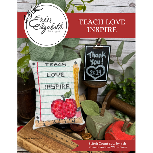Teach Love Inspire Pattern