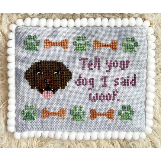 Tell Your Dog Pattern