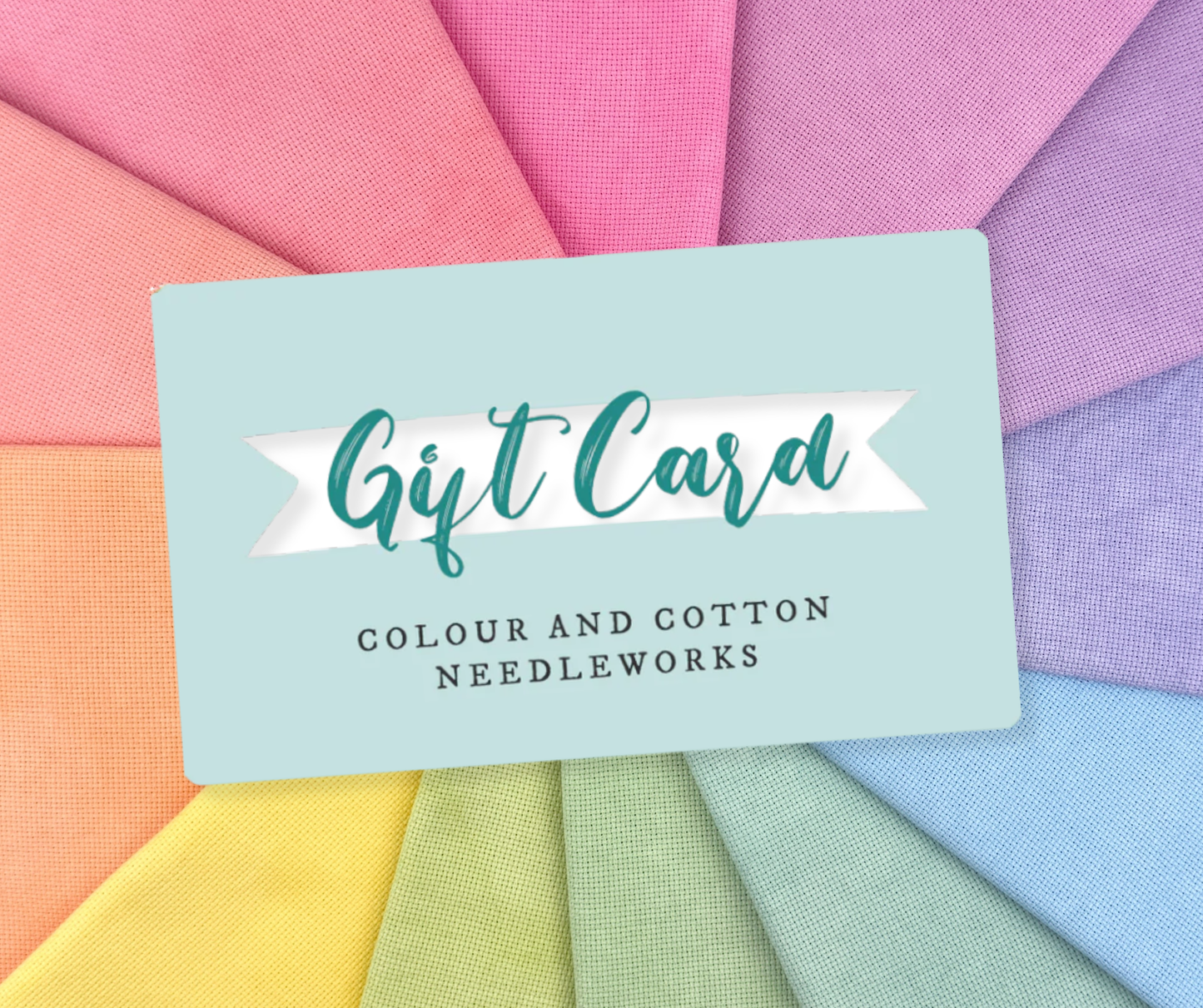 Gift Card Colour and Cotton