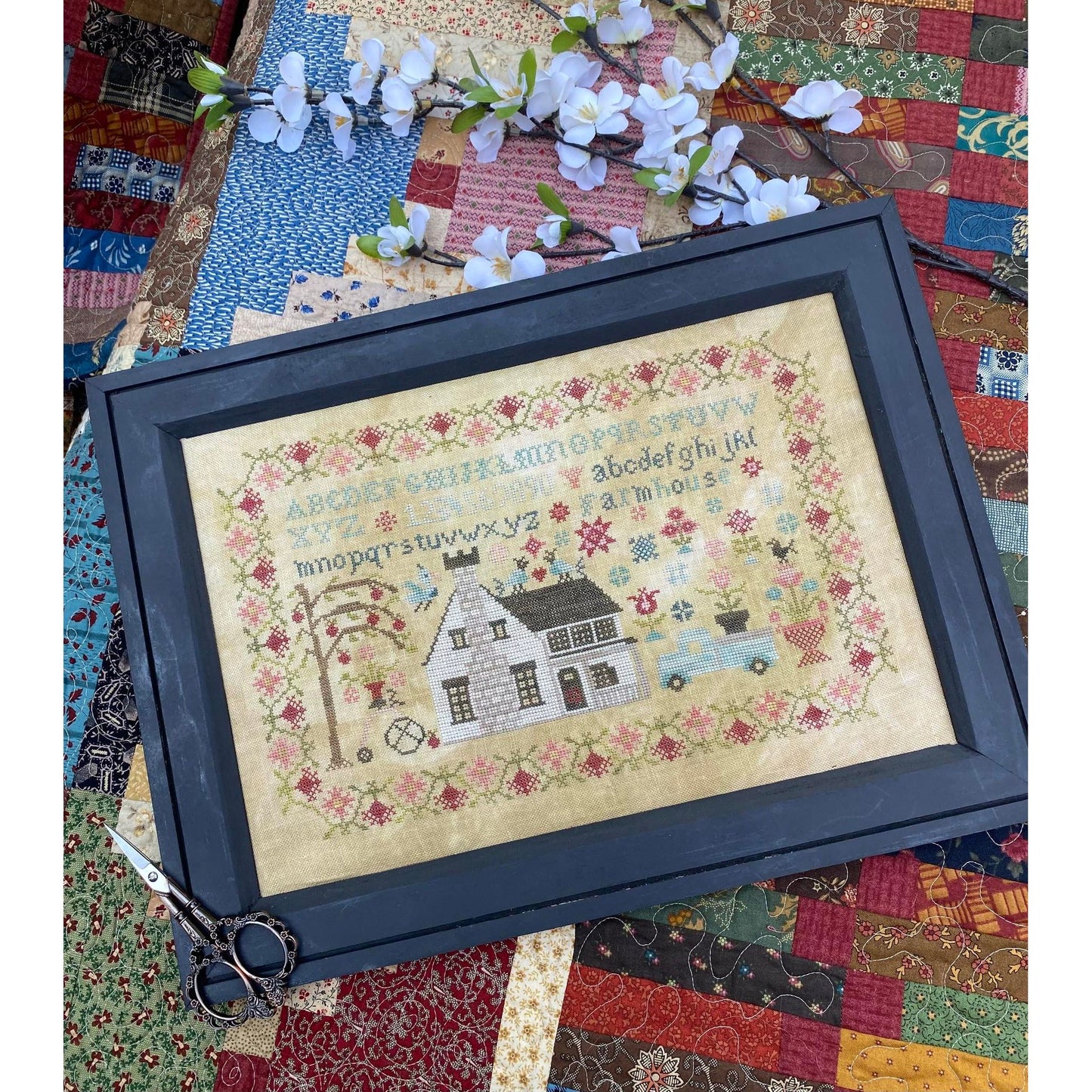 Vintage Farmhouse Sampler Pattern