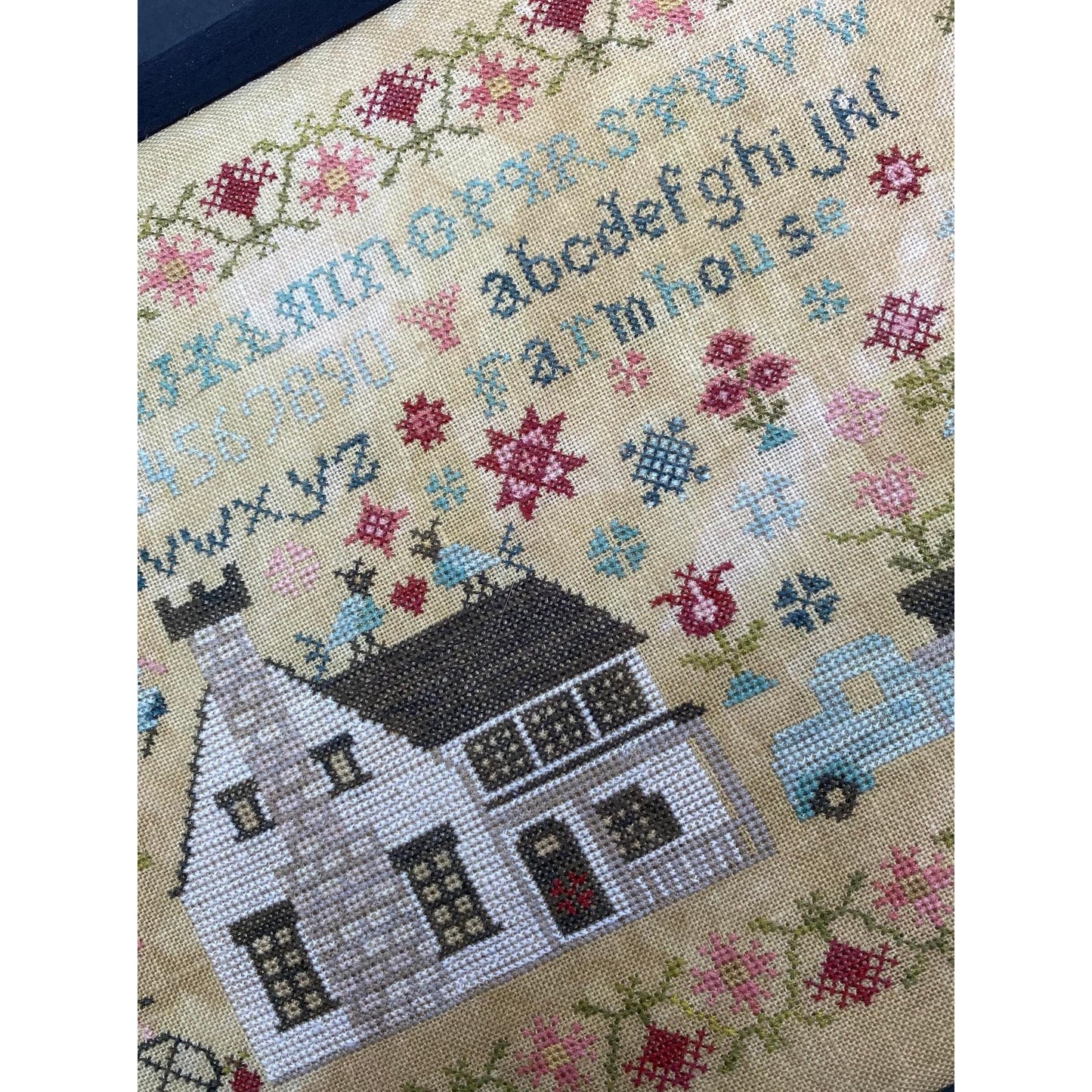 Vintage Farmhouse Sampler Pattern