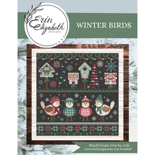 Winter Birds Pattern