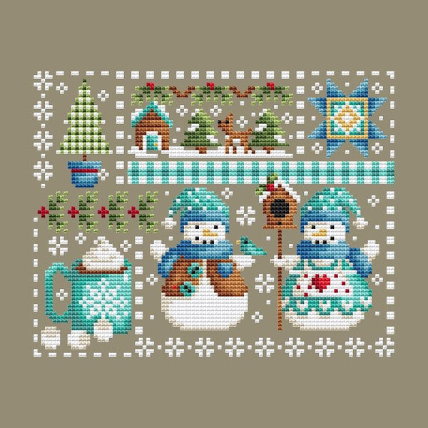 Winter Snow Fun Pattern