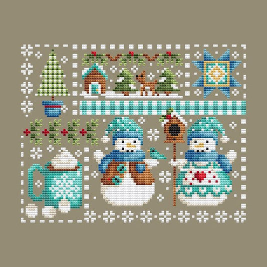 Winter Snow Fun Pattern
