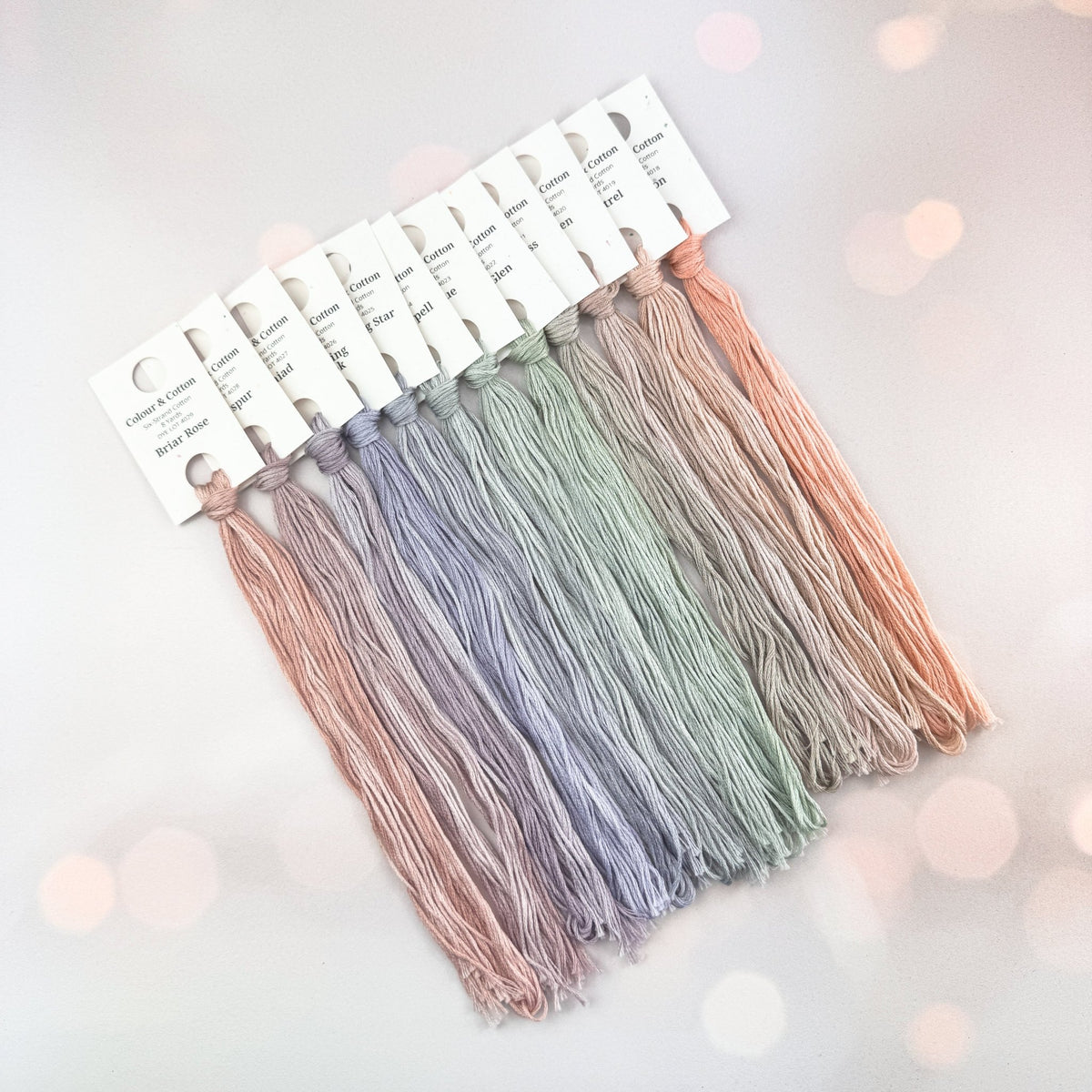 Gradient Thread Patch Gradient Thread Set Woodland Fairies – Colour and Cotton