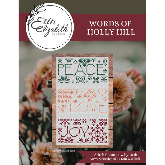 Words of Holly Hill Pattern