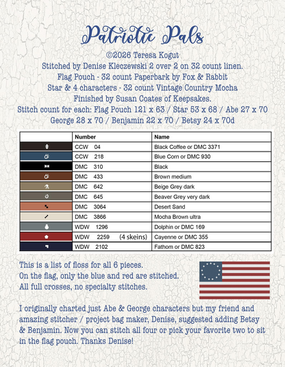 Patriotic Pals Pattern