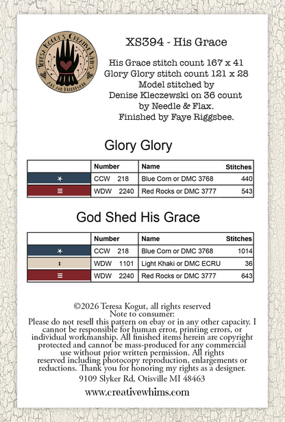 His Grace Pattern