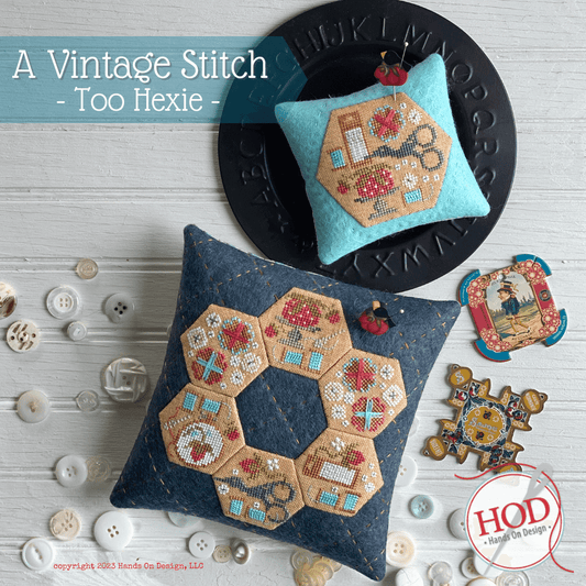 A Vintage Stitch - Too Hexie Pattern