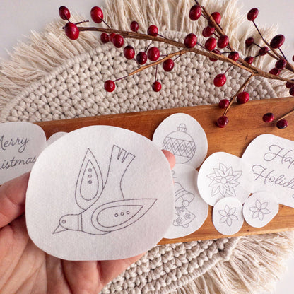 Stick and Stitch Christmas Embroidery Patterns