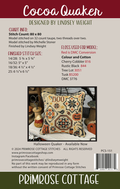 Cocoa Quaker Pattern