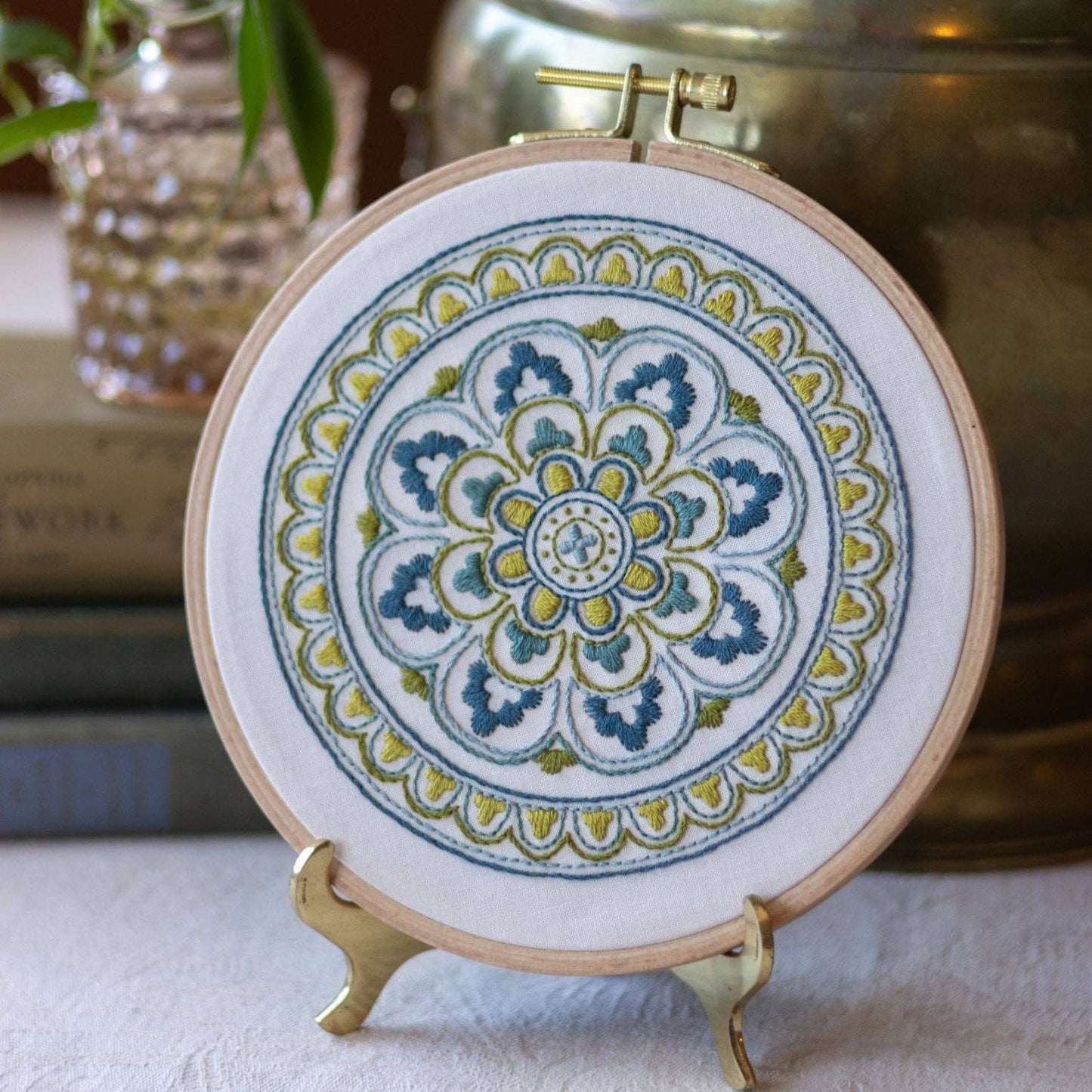 Myra Medallion Embroidery Kit