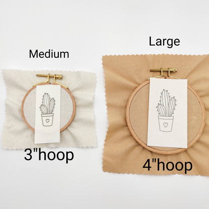 House Plant Stick & Stitch Hand Embroidery Patterns