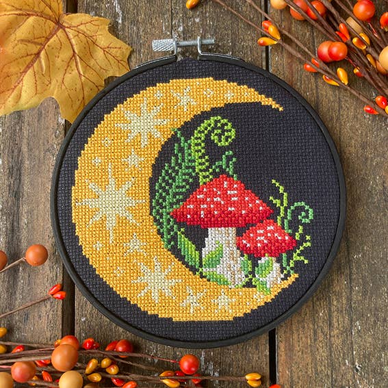 Woodland Moon Pattern