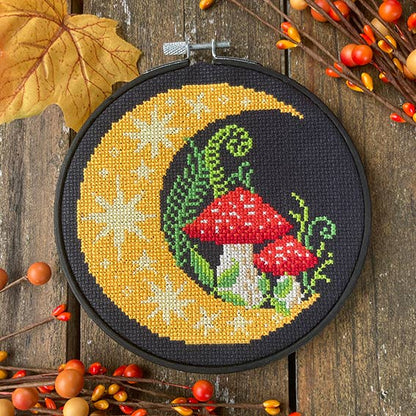 Woodland Moon Pattern
