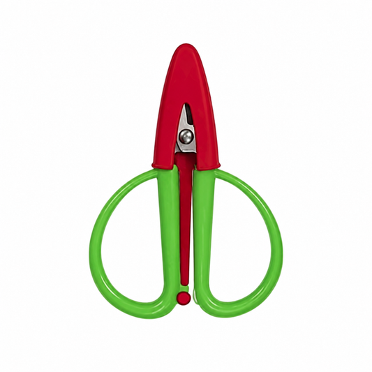 Christmas Super Snip Mini Thread Scissors with Silicone Sleeve