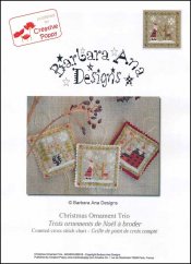 Christmas Ornament Trio Pattern