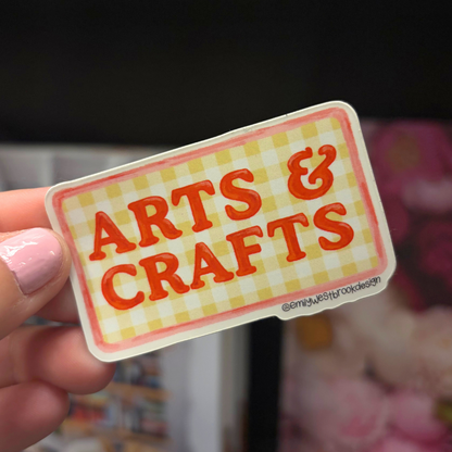 Arts & Crafts Sticker
