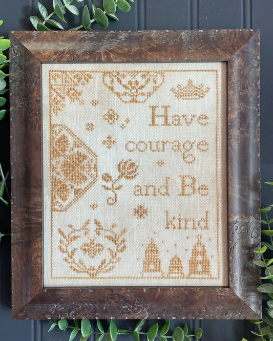 Have Courage Pattern
