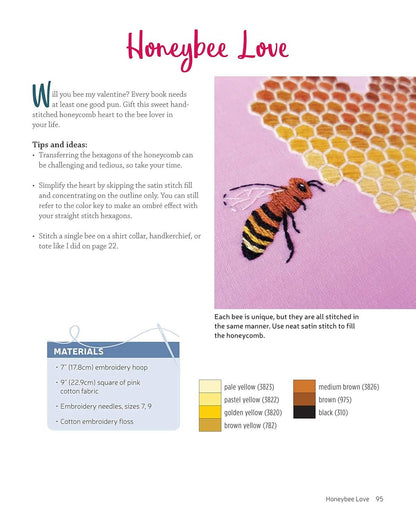 Animal Embroidery Workbook Step-by-Step Techniques