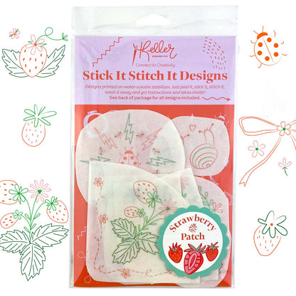 Stick It Stitch It Patterns Strawberry Patch