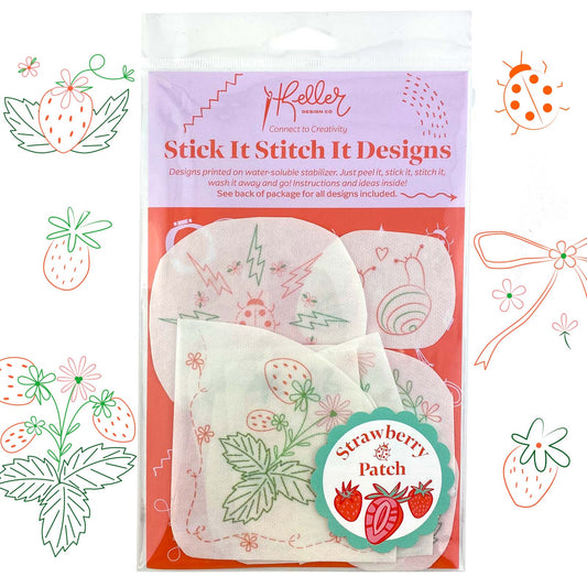 Stick It Stitch It Patterns Strawberry Patch