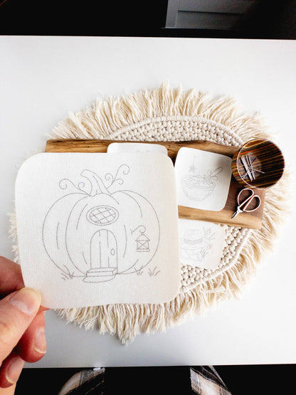 Nursery Rhyme Stick and Stitch Embroidery Patterns