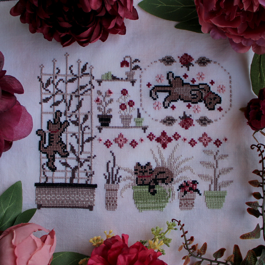 Mischief in the Garden Pattern