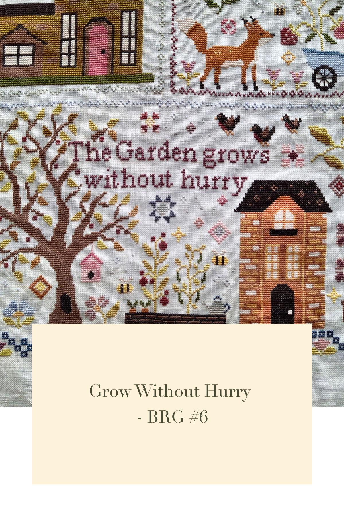 Grow Without Hurry - BRG #6 Pattern