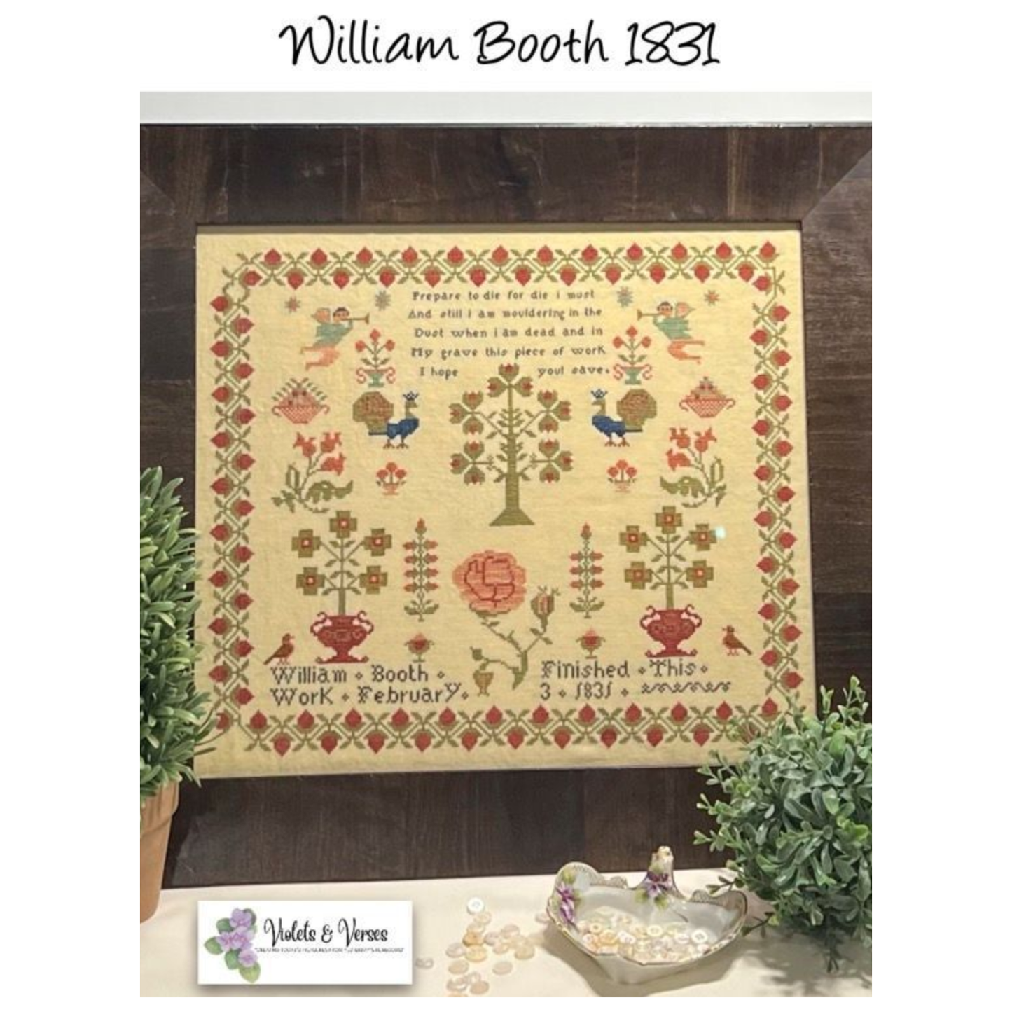 William Booth 1831 Pattern