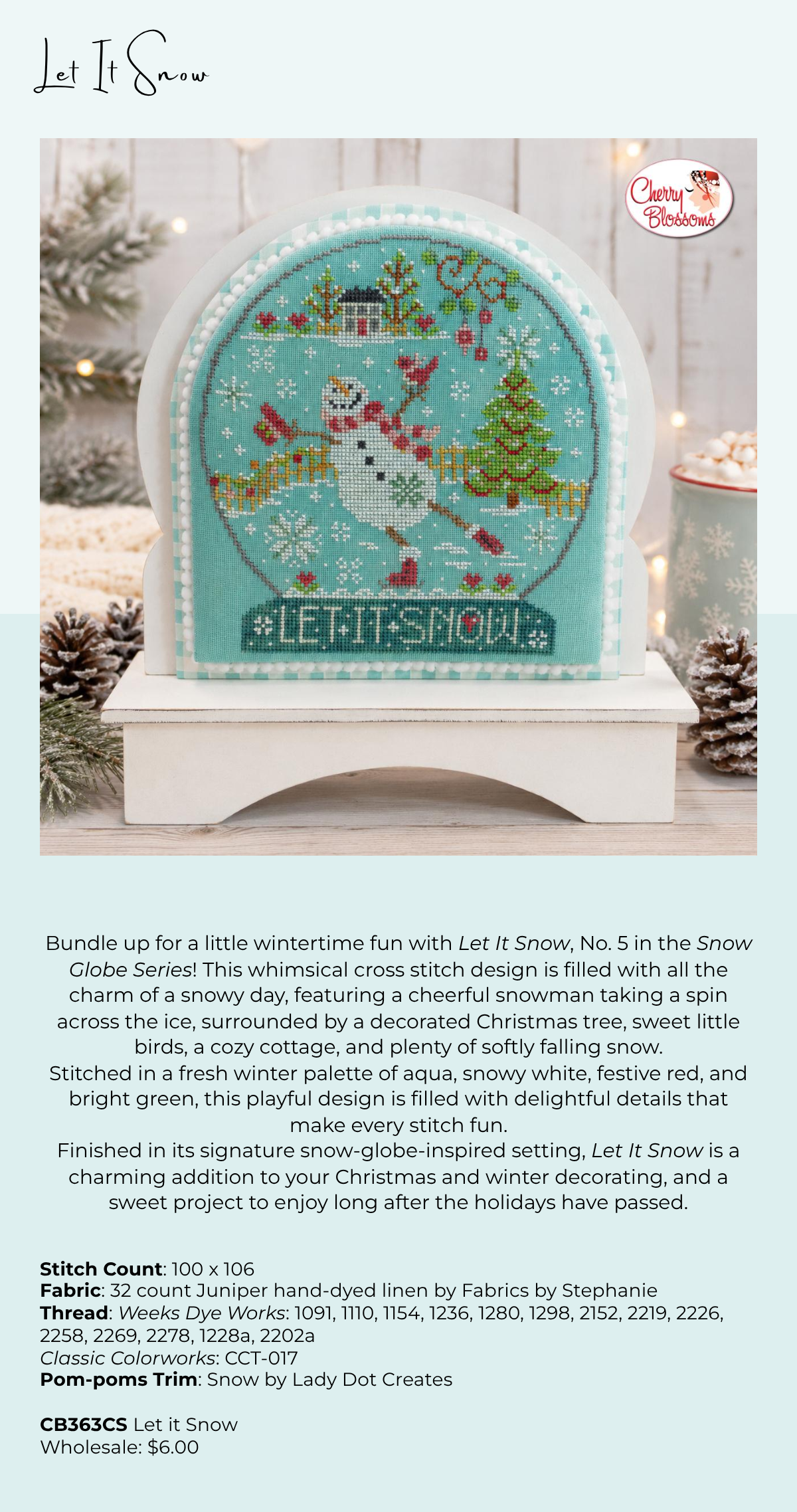 Let It Snow Pattern