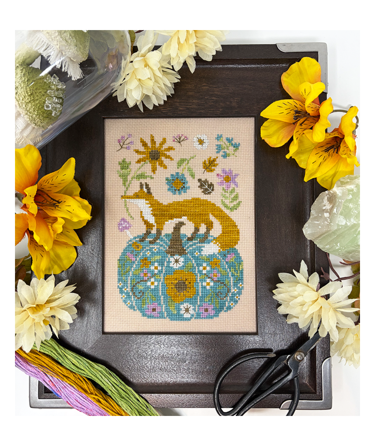 Foxy Fall Pumpkin Pattern