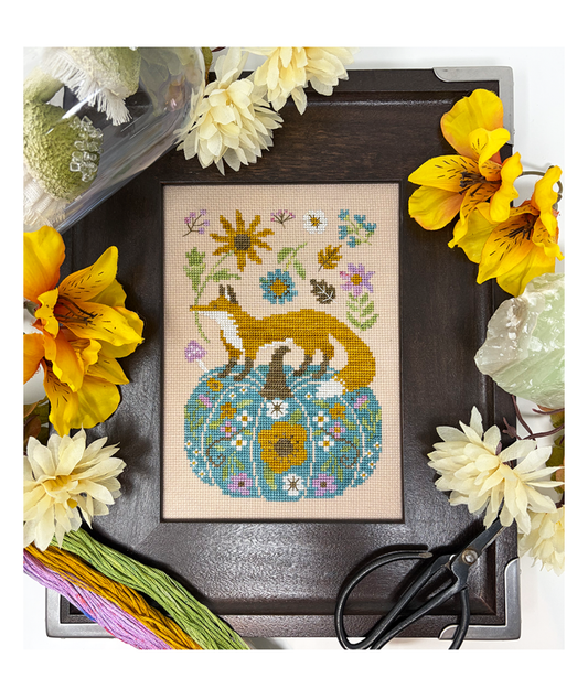 Foxy Fall Pumpkin Pattern