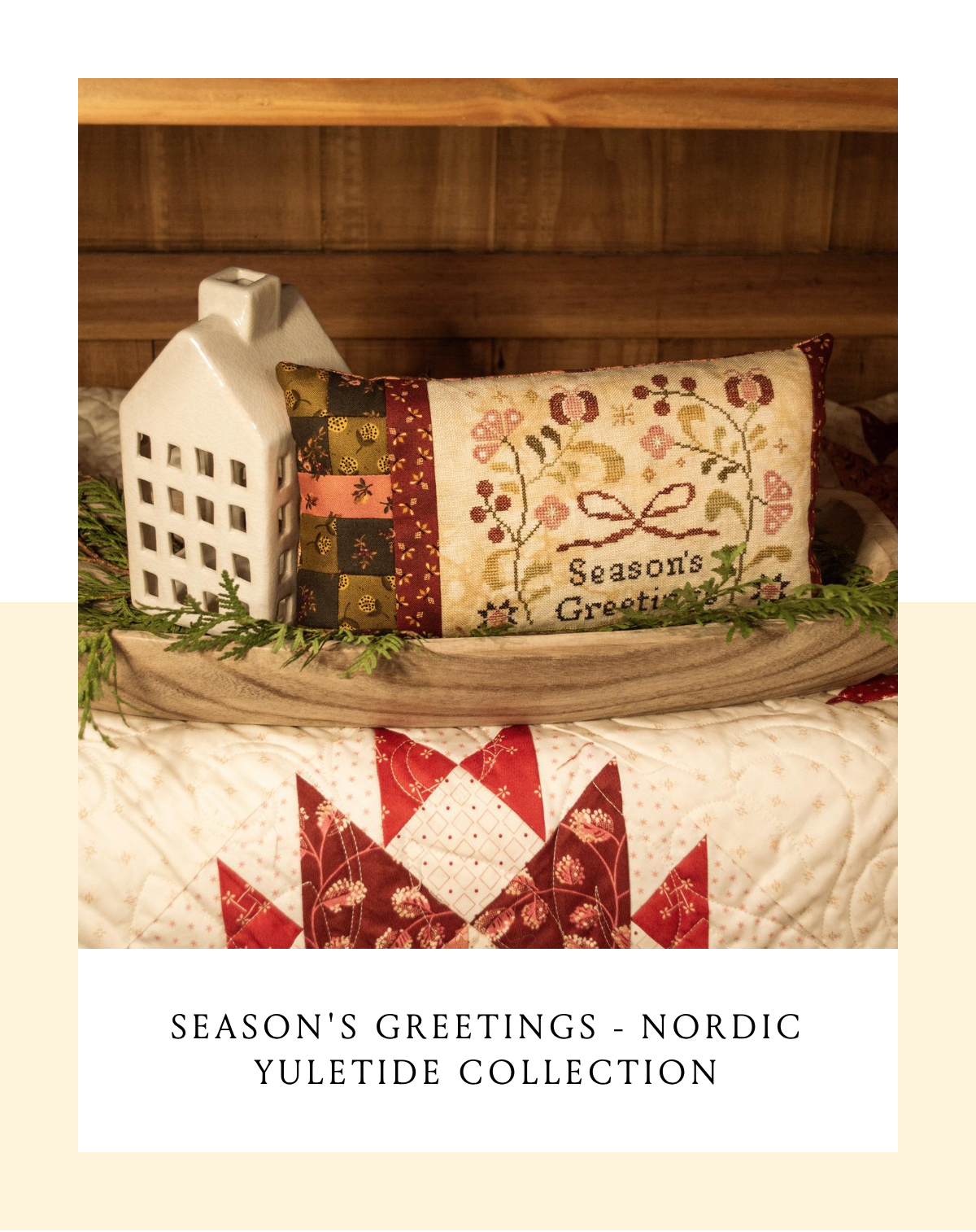 Nordic Yuletide Season's Greetings Pattern