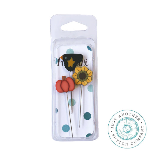Fall Pin Buttons and Pins – Colour and Cotton
