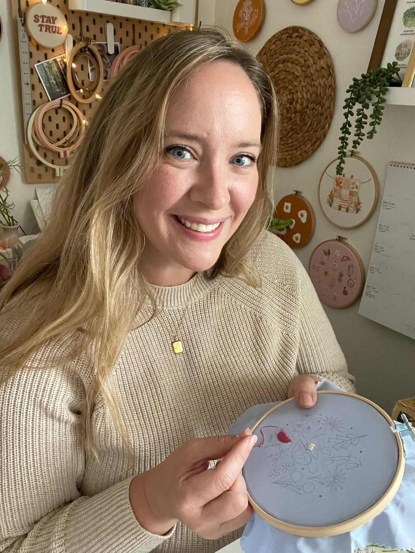 Cozy Stitches: 12 Calm & Creative Embroidery Projects