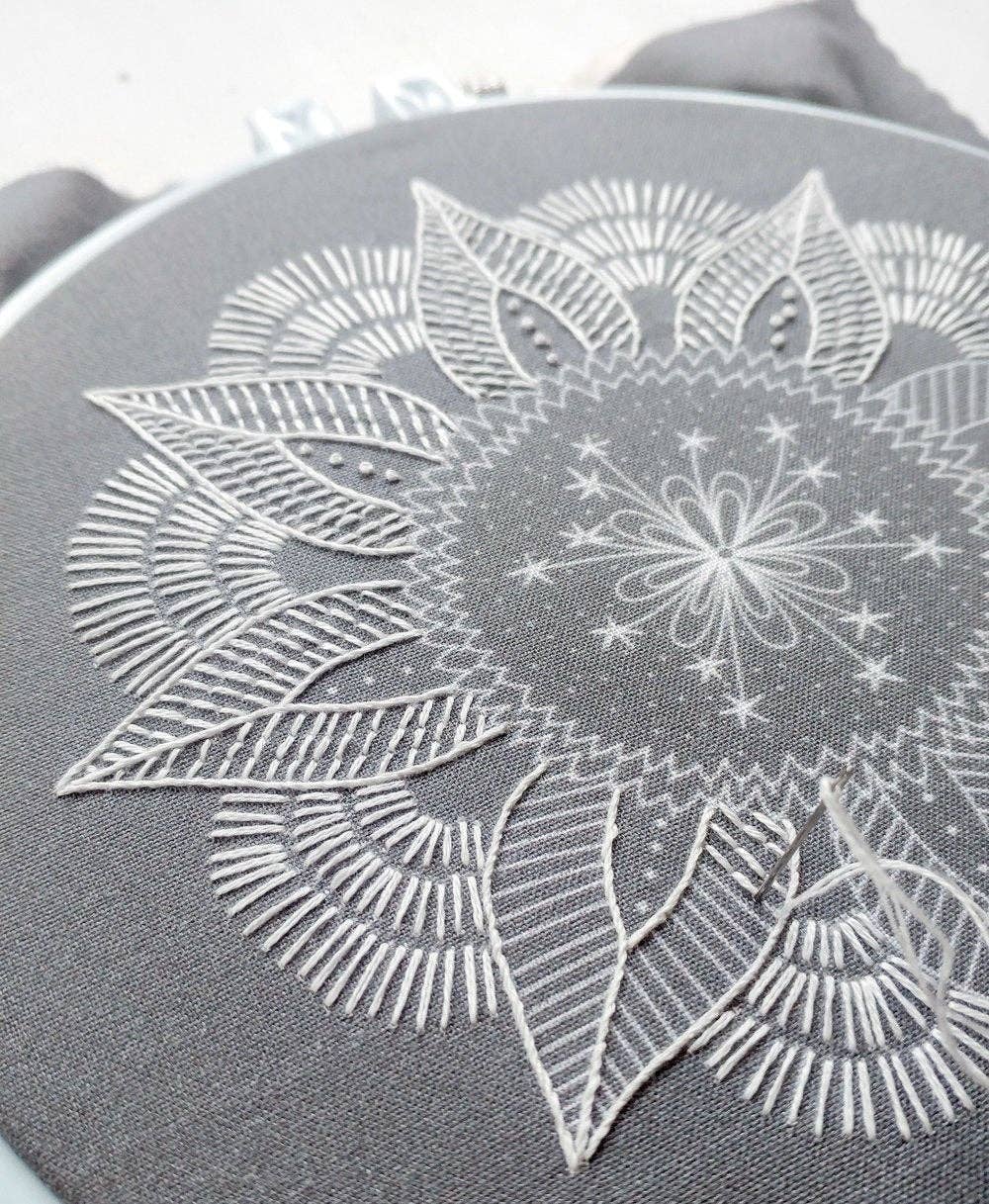 Autumn Mandala Embroidery Kit