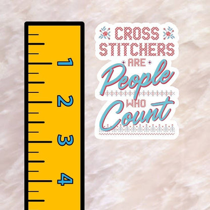 Cross Stitcher Sticker