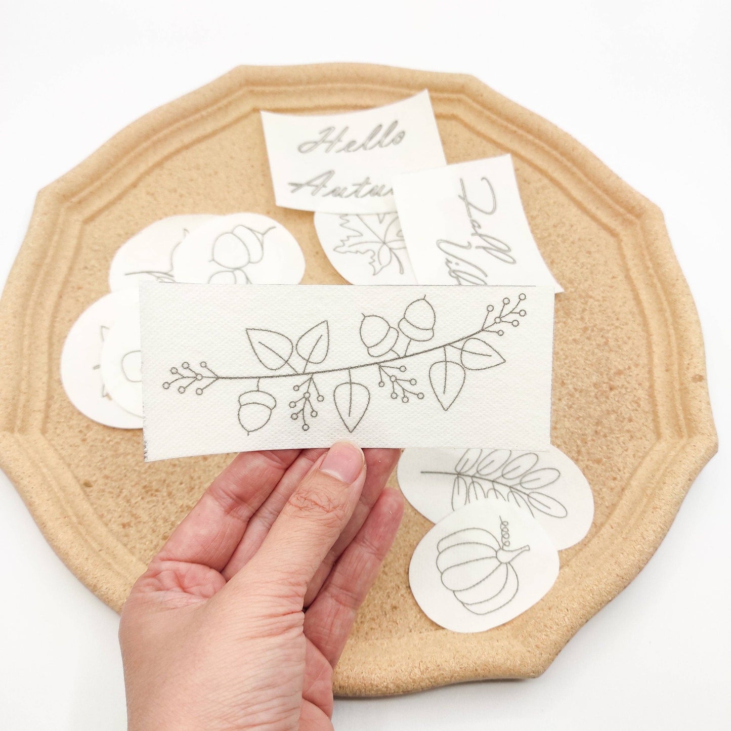 Fall Stick & Stitch Embroidery Patterns