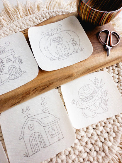Nursery Rhyme Stick and Stitch Embroidery Patterns