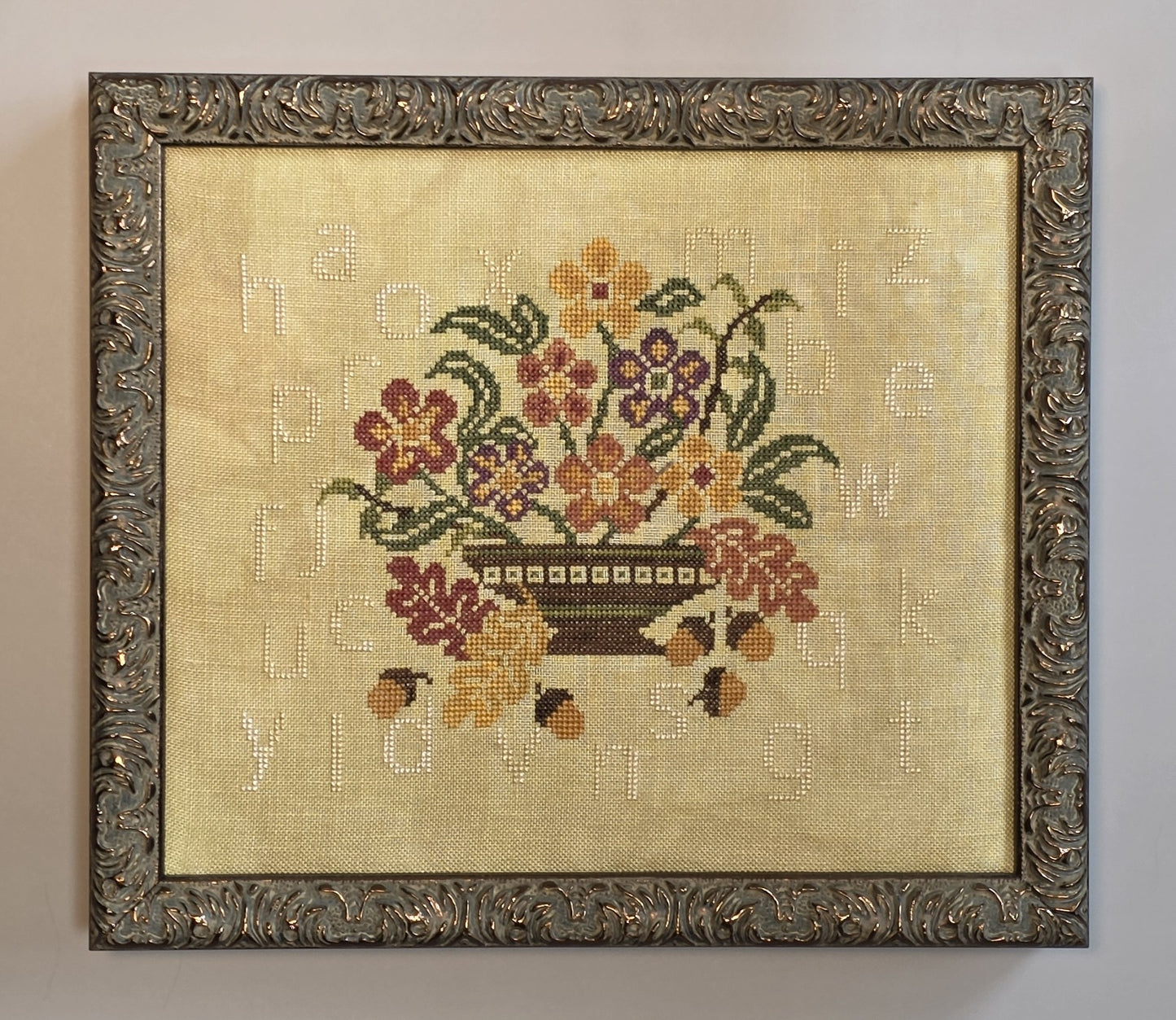 Autumn Basket Sampler Pattern