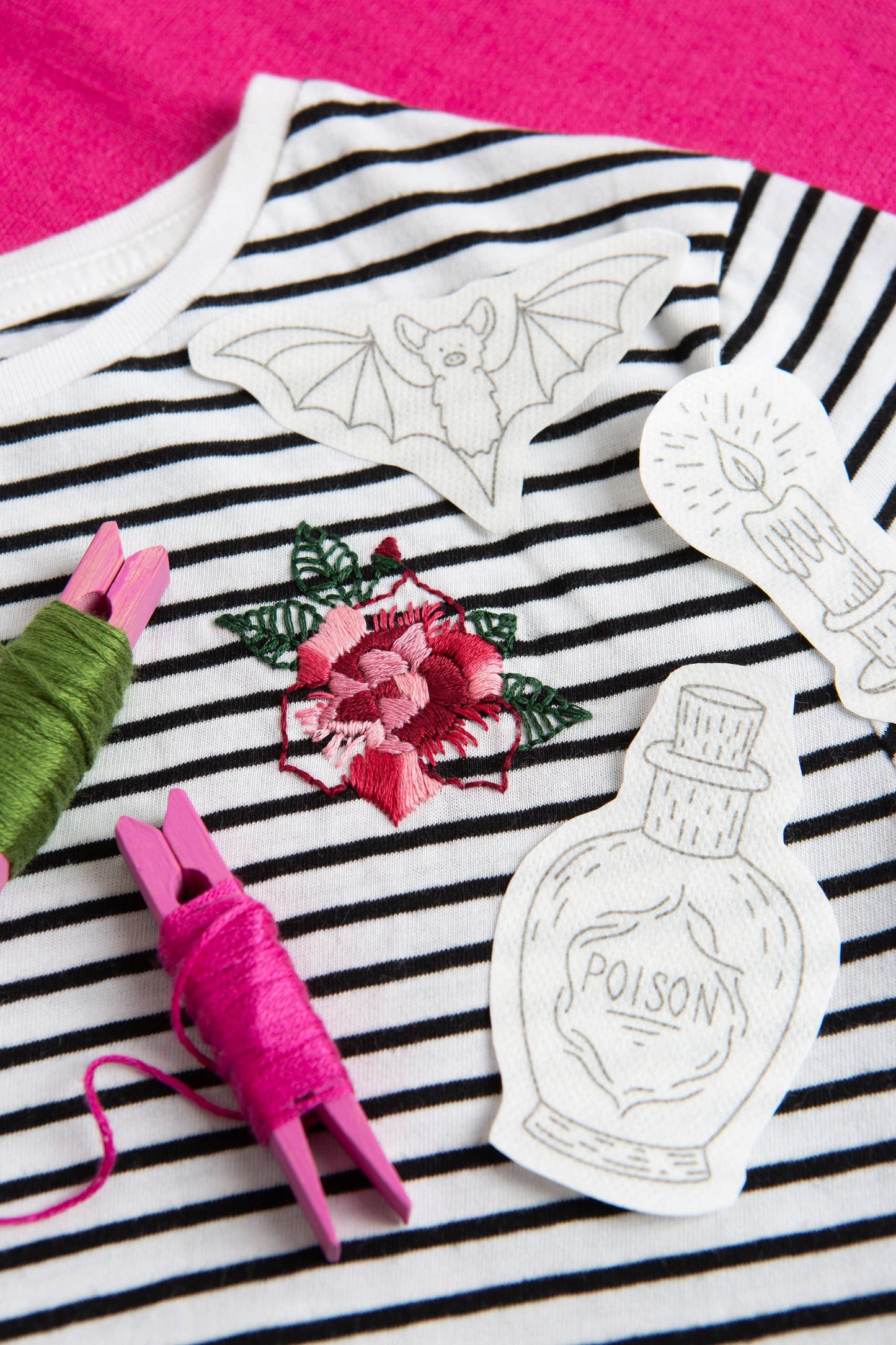 Gothic Tales Stick & Stitch Embroidery Pack