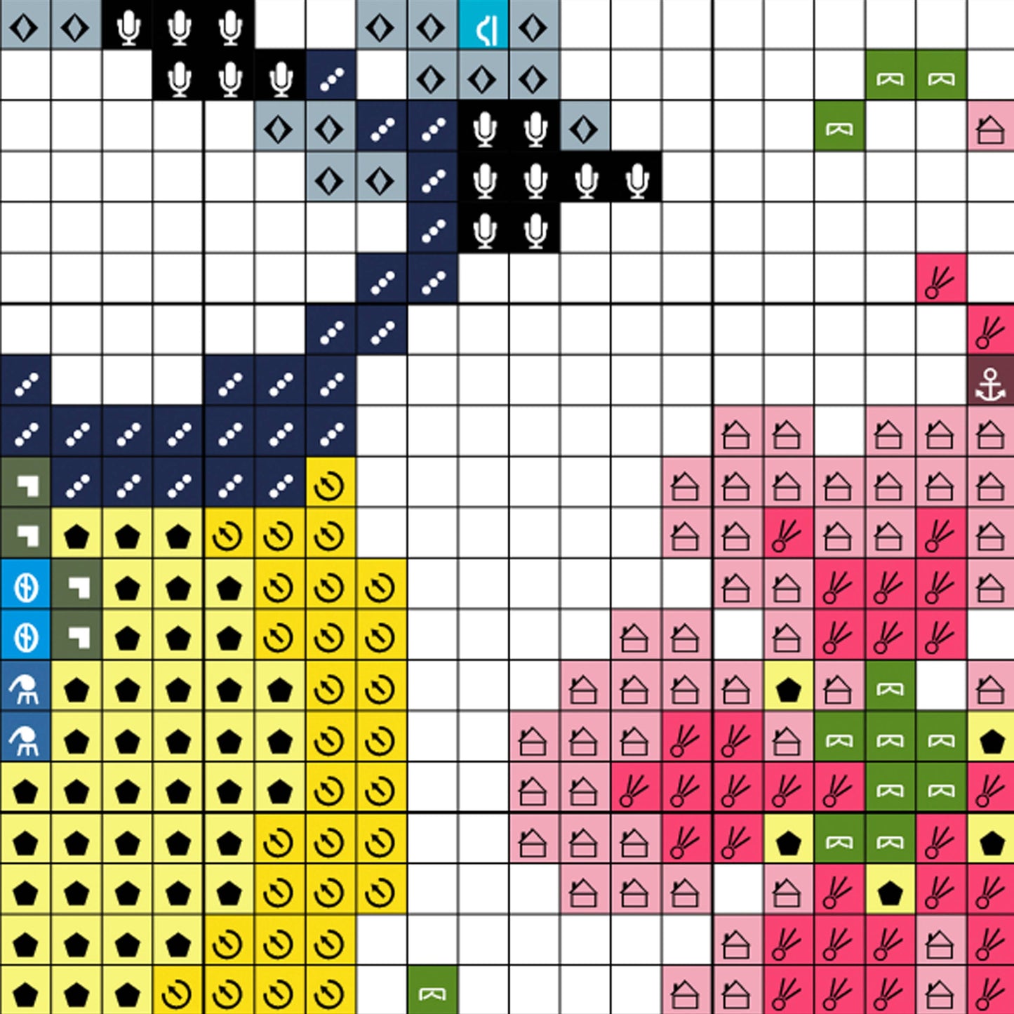 Blue Tit and Blossom Cross Stitch Kit