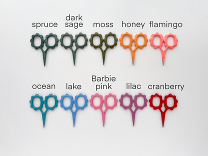 Small Flower Scissors Lake Ocean