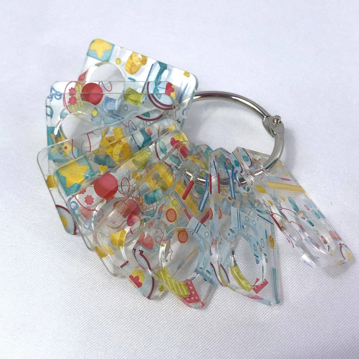 Acrylic Floss Drops Sewing Notions