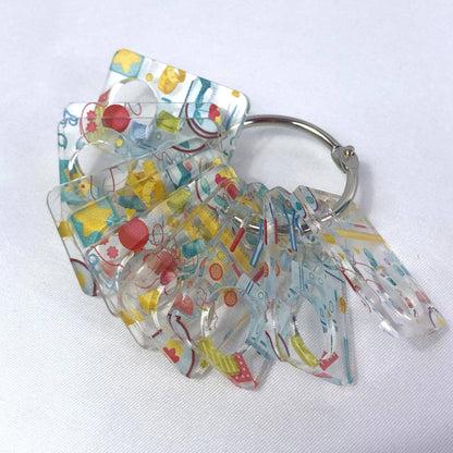 Acrylic Floss Drops Sewing Notions