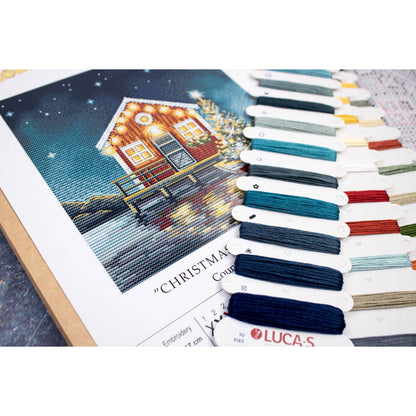 Christmas Night at The Pier Cross Stitch Kit