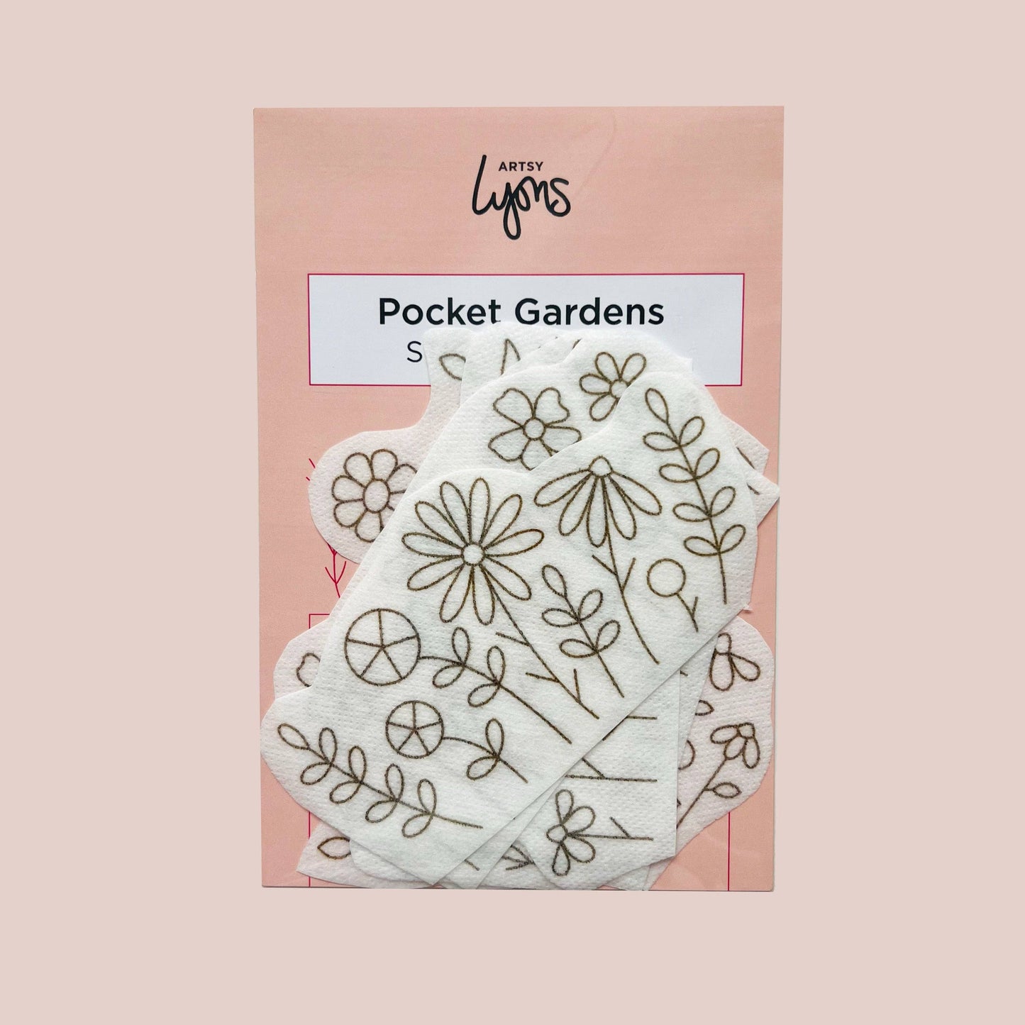 Pocket Gardens Stick & Stitch Embroidery Pack
